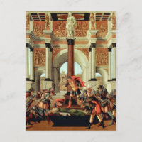 La tragédie de Lucretia par Sandro Botticelli