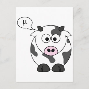 Carte Postale La Vache Says ♥