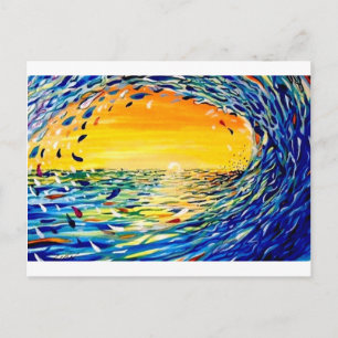 Carte Postale La vague
