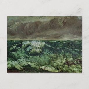 Carte Postale La vague, après 1870