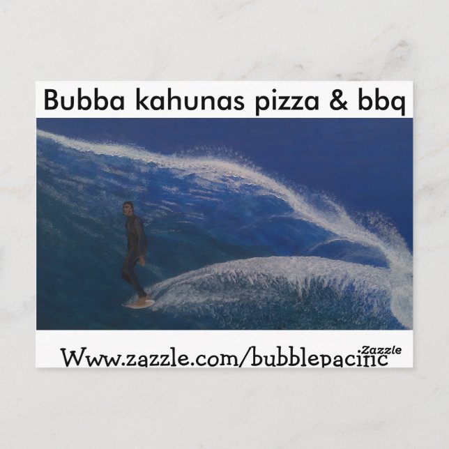 Carte Postale La vague du Ciel (Dos)