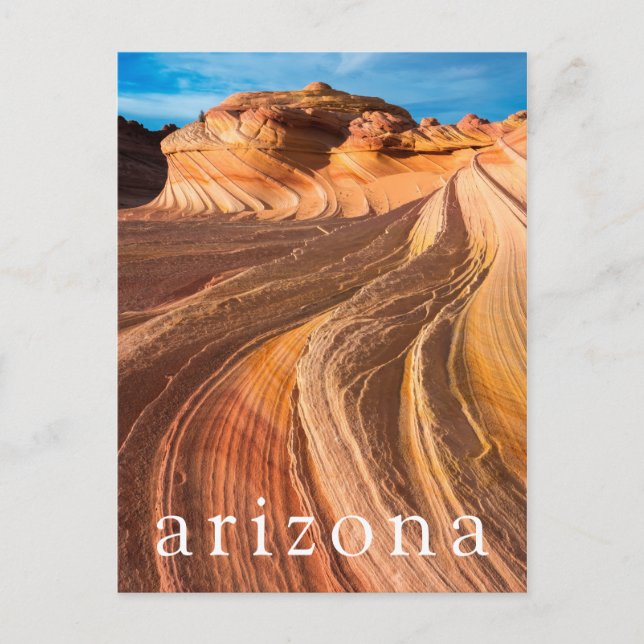 Carte Postale La Vague en Arizona (Devant)