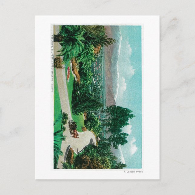 Carte Postale La vallée des Redlands et les vergers de Smiley's (Devant)