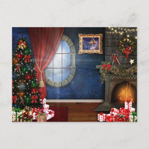 Carte Postale la veille de Noël