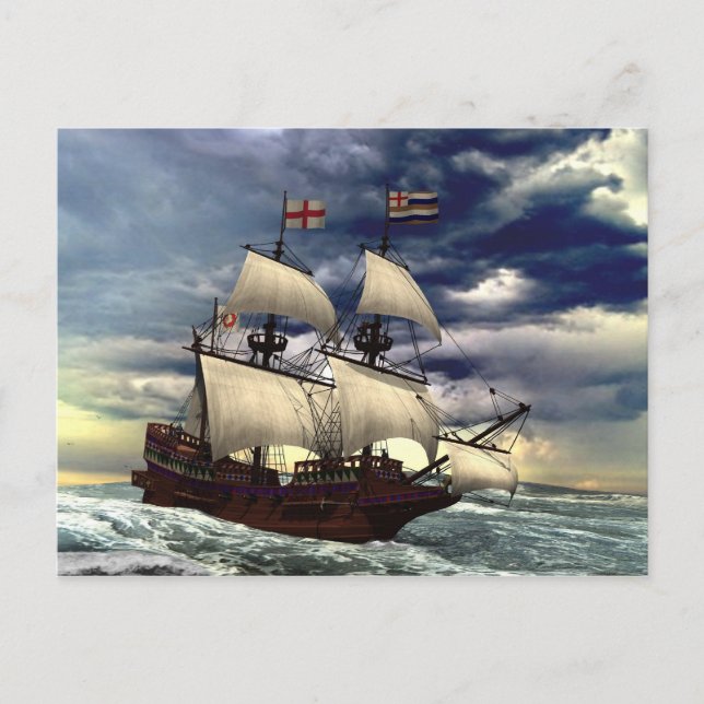 Carte Postale La Vent D'Or. (Devant)