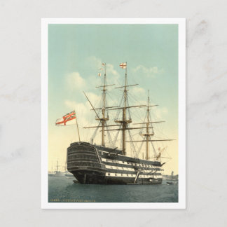 Carte Postale La victoire de Nelson HMS