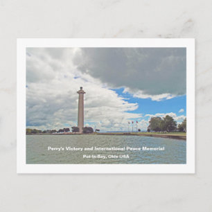 Carte Postale La victoire de Perry et le monument de la paix int