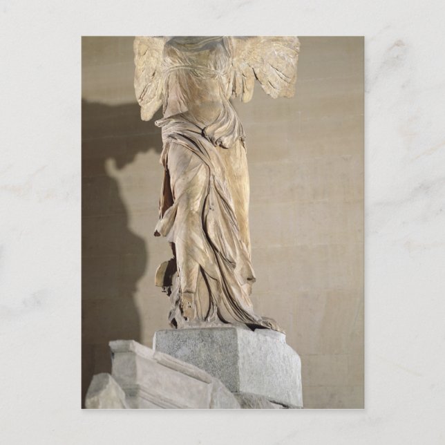 Carte Postale La victoire de Samothrace (Devant)