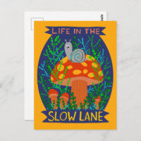 La vie au ralenti Champignon de mignon escargot 