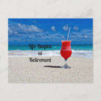 La vie commence à la retraite - Boisson givrée sur