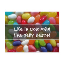 La vie est colorée comme des Jelly Beans