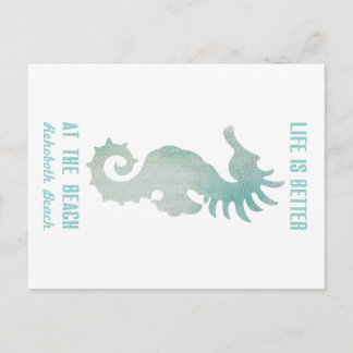 Carte Postale La Vie Est Mieux À La Plage Rehoboth Beach