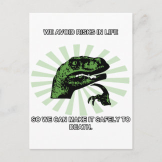Carte Postale La vie et la mort du philosophe