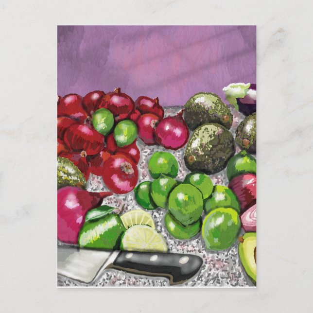 Carte Postale La vie morte du chef (Devant)