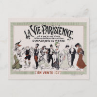 La Vie Parisienne France Poster vintage 1905