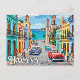 Carte Postale La vieille Havane Cuba