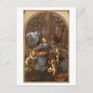 Carte Postale La Vierge des Rochers