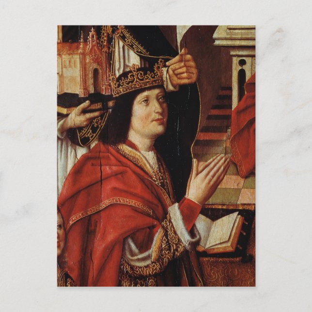 Carte Postale La Vierge des rois catholiques (Devant)