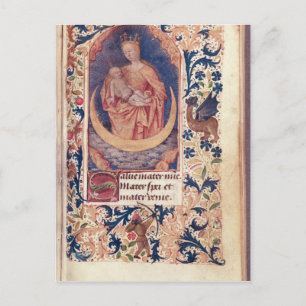 Carte Postale La Vierge et l'enfant