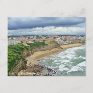 Carte Postale La ville de Biarritz - Une vue panoramique
