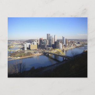 Carte Postale La ville de l'acier   Pittsburgh, PA