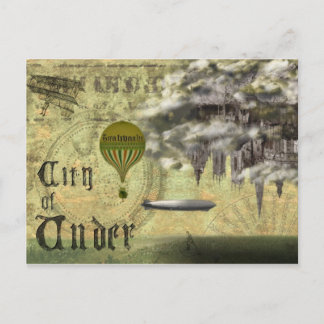 Carte Postale La ville de Under Postcard - série Tirahvaalta