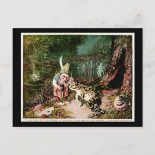 Carte Postale La Vintage murale du Petit Vieux Homme des Bois