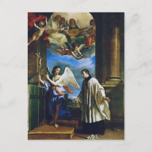 Carte Postale La vocation de saint Aloysius Luigi Gonzaga