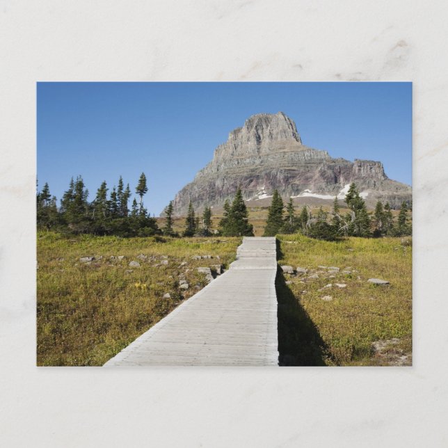 Carte Postale La voie à la vue du lac caché (Devant)