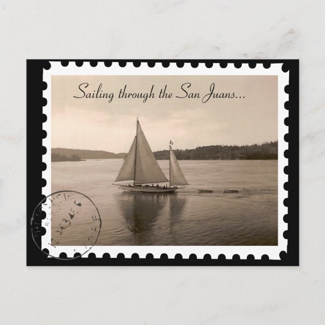 Carte Postale La voile des San Juans (Devant)