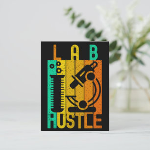 CARTE POSTALE LAB HUSTLE - #LABLIFE