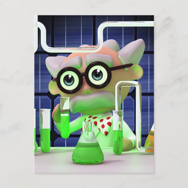 Carte Postale Laboratoire 3d-scientifique (Devant)