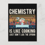 Carte Postale Laboratoire de chimie Humour<br><div class="desc">Laboratoire de science Humour de chimie Laboratoire. Plaisanterie d'enseignant en chimie de chimiste étudiant.</div>