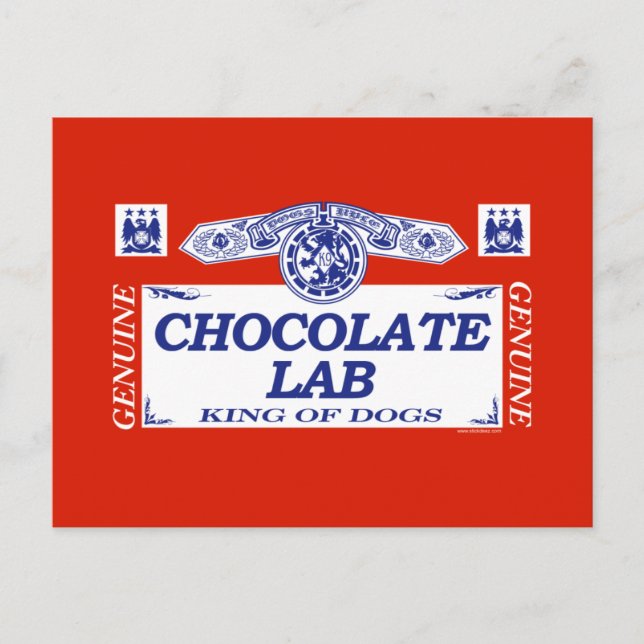 Carte Postale Laboratoire de chocolat (Devant)