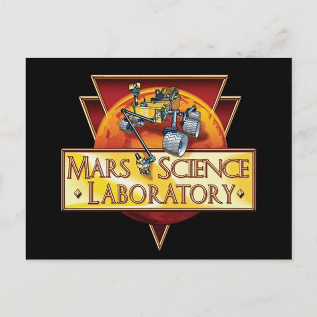Carte Postale Laboratoire scientifique pour Mars (Devant)