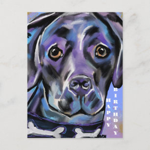 CARTE POSTALE LABRADOR RETRIEVER           