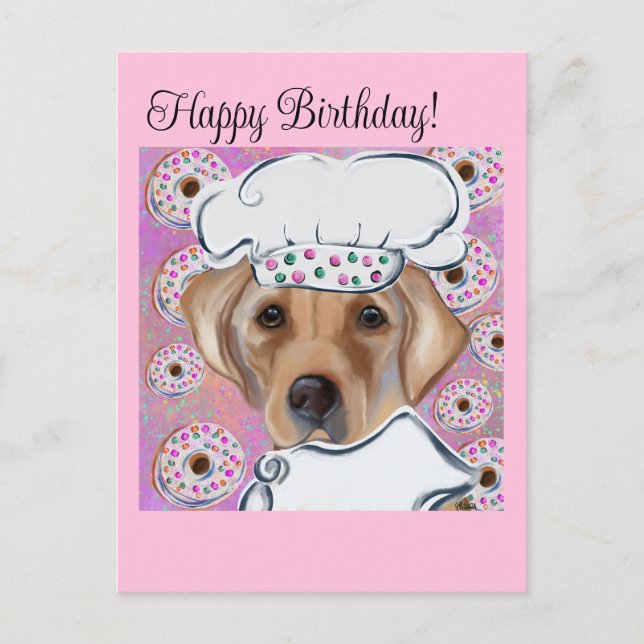 CARTE POSTALE LABRADOR RETRIEVER            (Devant)