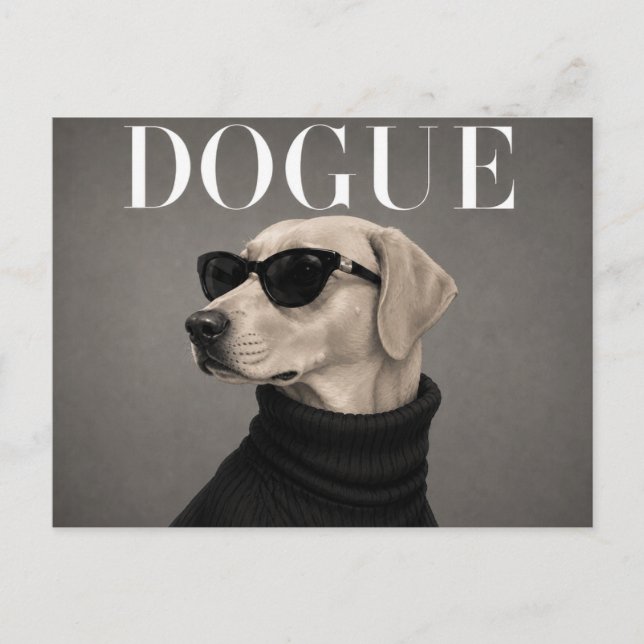 Carte Postale Labrador Retriever de luxe (Devant)