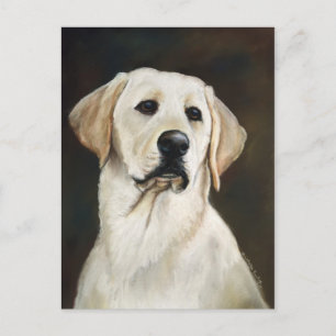 Carte postale Labrador Retriever Dog Art