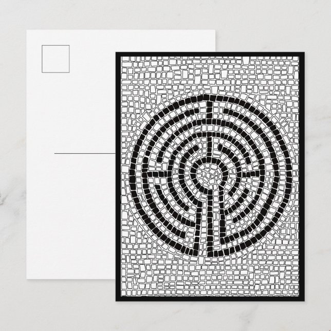 Carte postale LABYRINTH VII (Devant / Derrière)