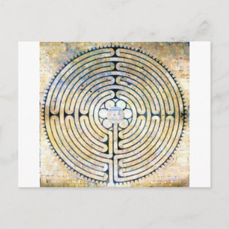 Carte Postale Labyrinthe