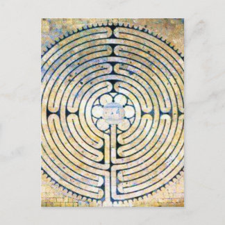 Carte Postale Labyrinthe