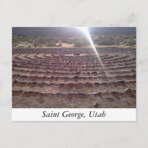 Carte Postale Labyrinthe