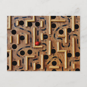 Carte postale Labyrinthe
