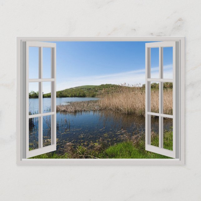 Carte Postale Lac (Devant)