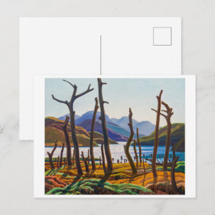 Carte Postale Lac aux canneberges Franklin Carmichael