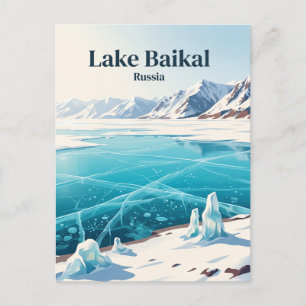 Carte Postale Lac Baïkal Russie