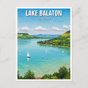 Carte Postale Lac Balaton Hongrie Voyages