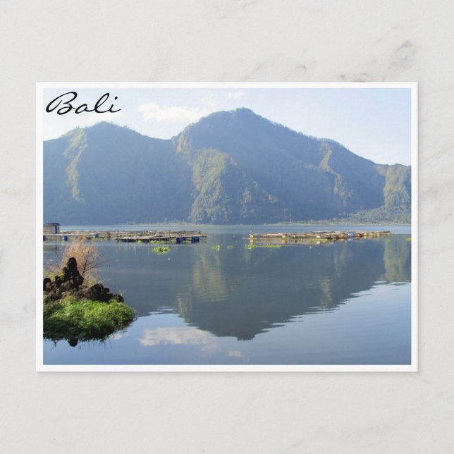 Carte Postale lac Batur (Devant)
