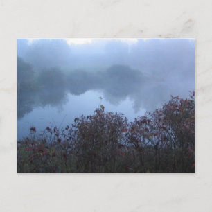 Carte Postale lac brouillard